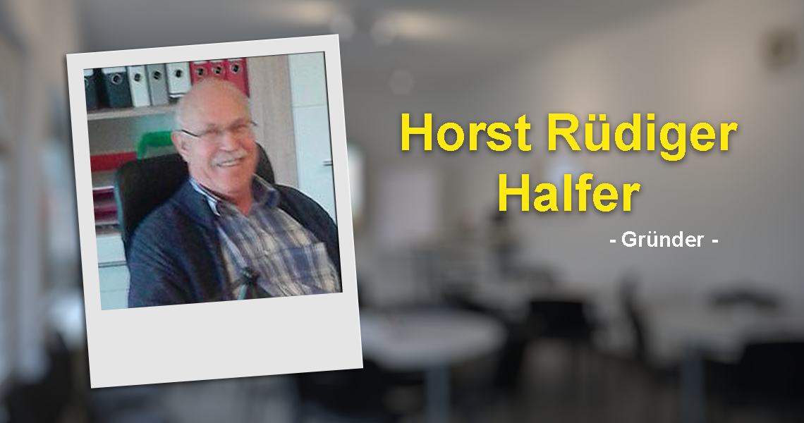 Horst Rüdiger Halfer - Gründer der Fahrschule Halfer.